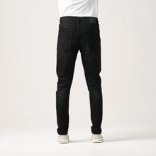 Load image into Gallery viewer, MENS DENIM PANT-BLACK
