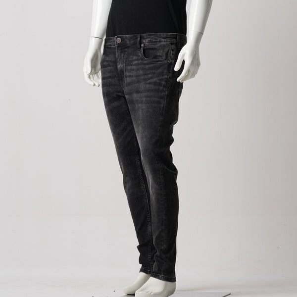 MENS DENIM PANT-BLACK