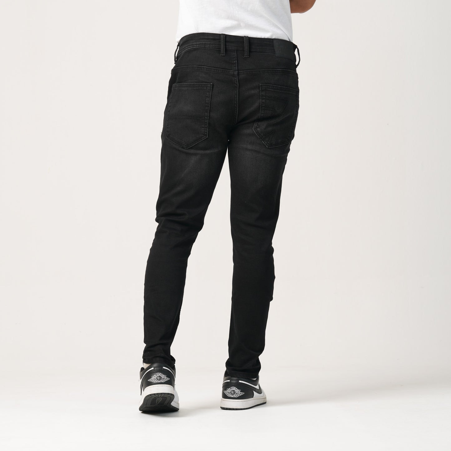 Mens Denim Pant-Black