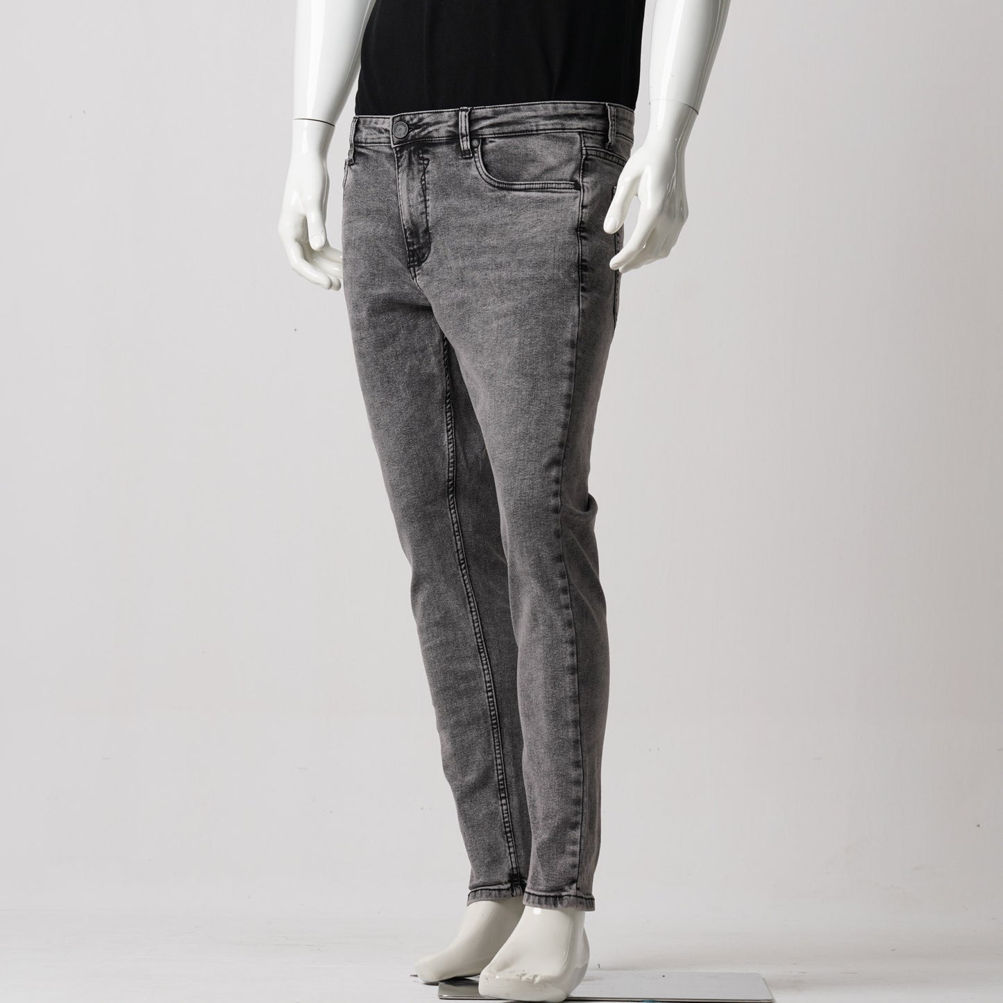 Mens Denim Pant-Grey