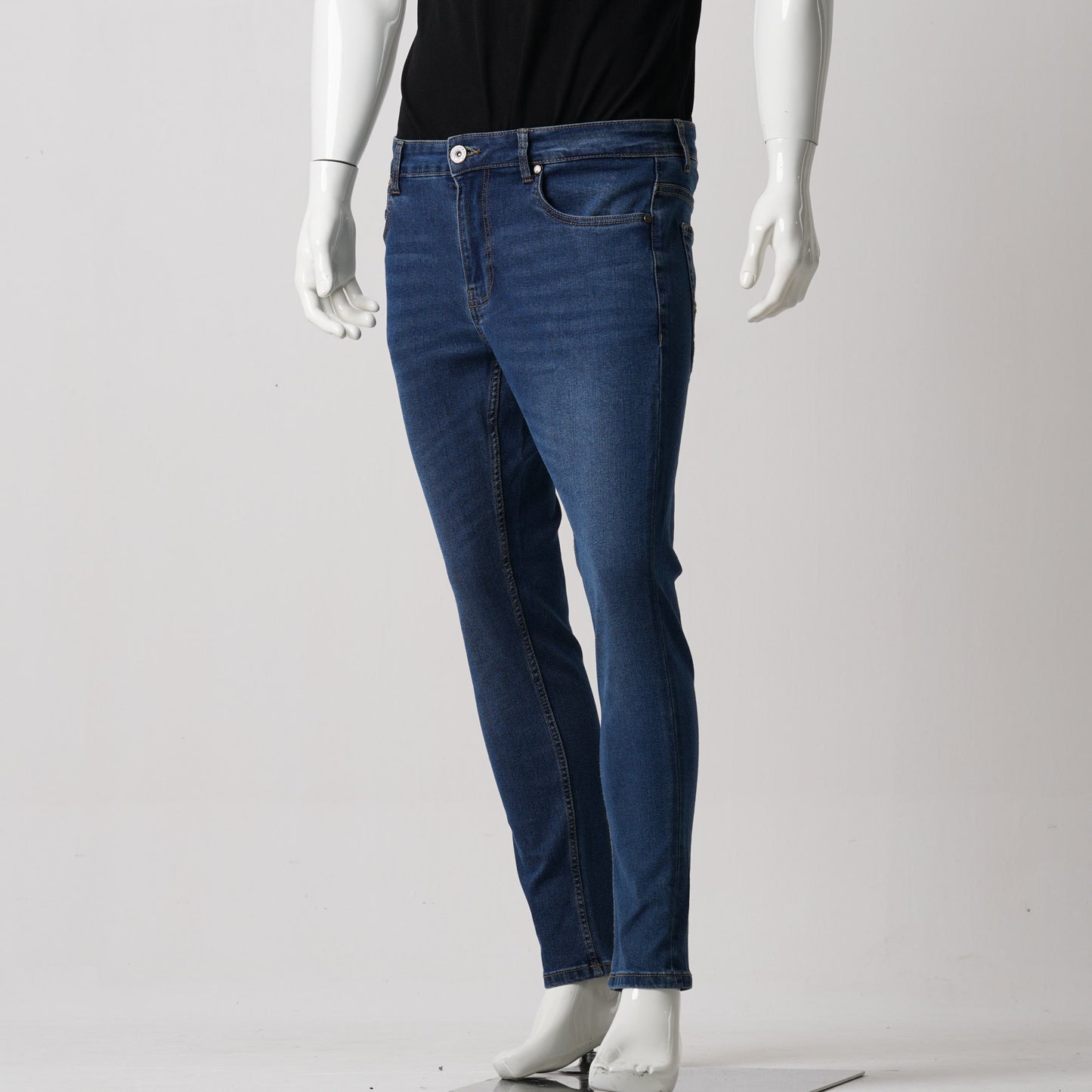 Mens Denim Pant-Blue