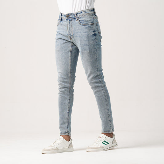 Mens Denim Pant-Light Blue