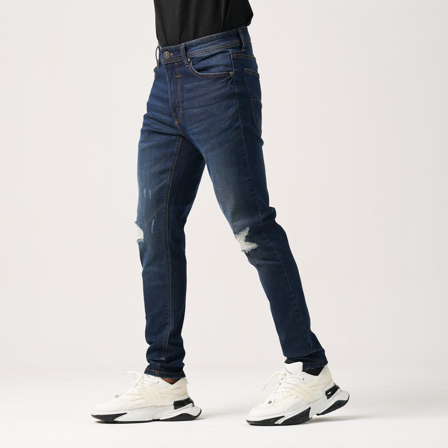 Mens Denim Pant-Blue