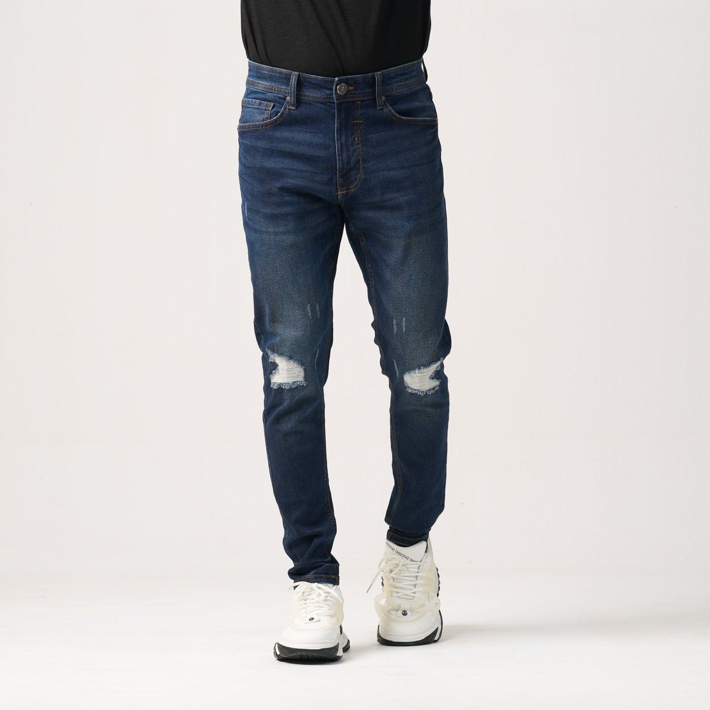 Mens Denim Pant-Blue