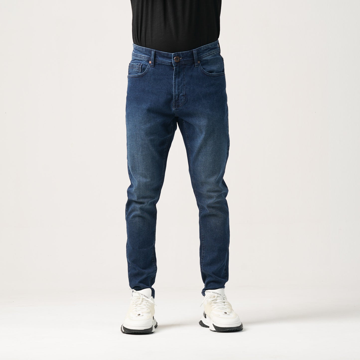 Mens Denim Pant-Dark Blue