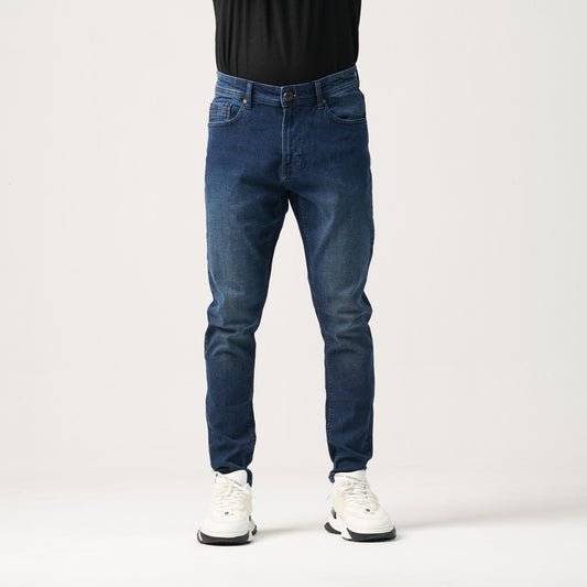 Mens Denim Pant-Dark Blue