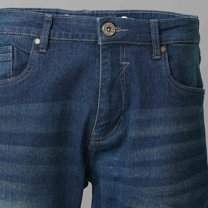 Mens Denim Long Pant Blue