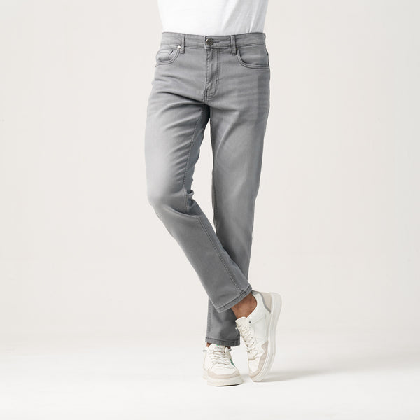 MENS DENIM PANT-GREY