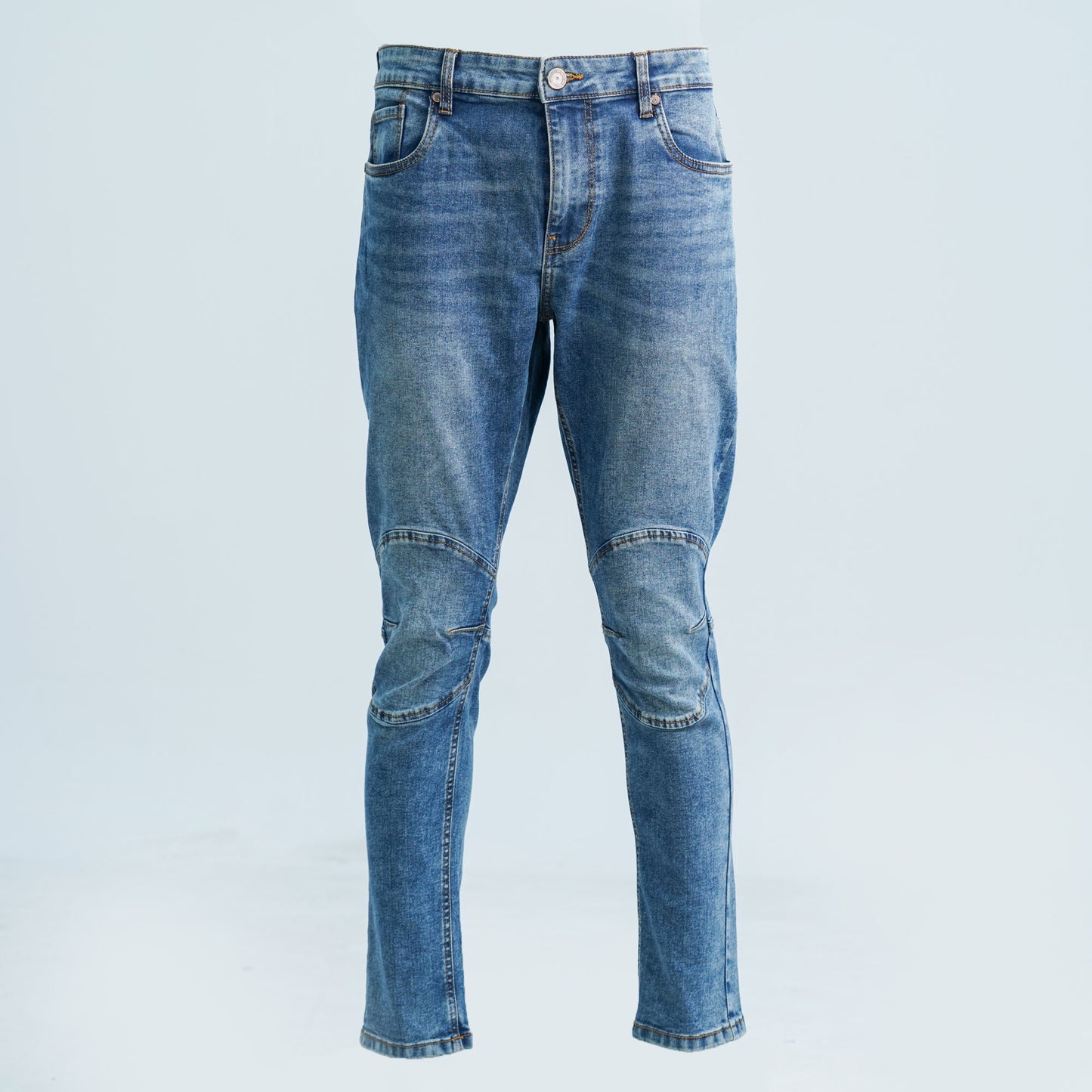 Men's Blue Denim Long Pant