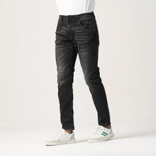 Load image into Gallery viewer, MENS DENIM PANT-BLACK
