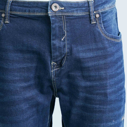 Men's Denim Dark Blue Long Pant