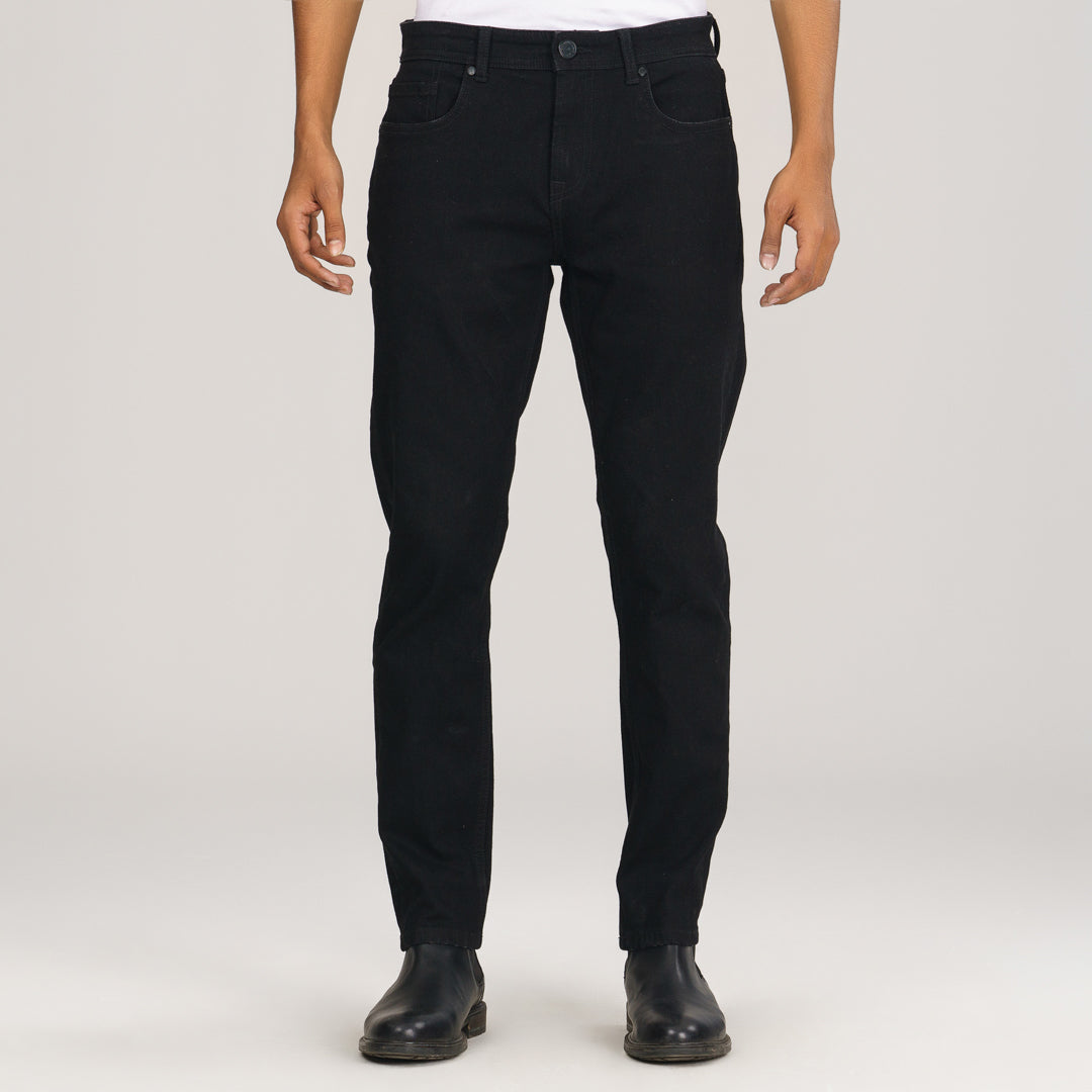 Mens Black Denim Pant