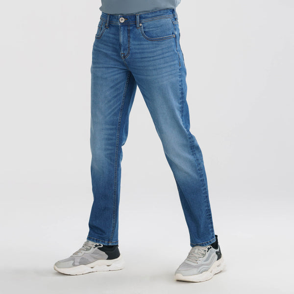 Mens Blue Denim Pants