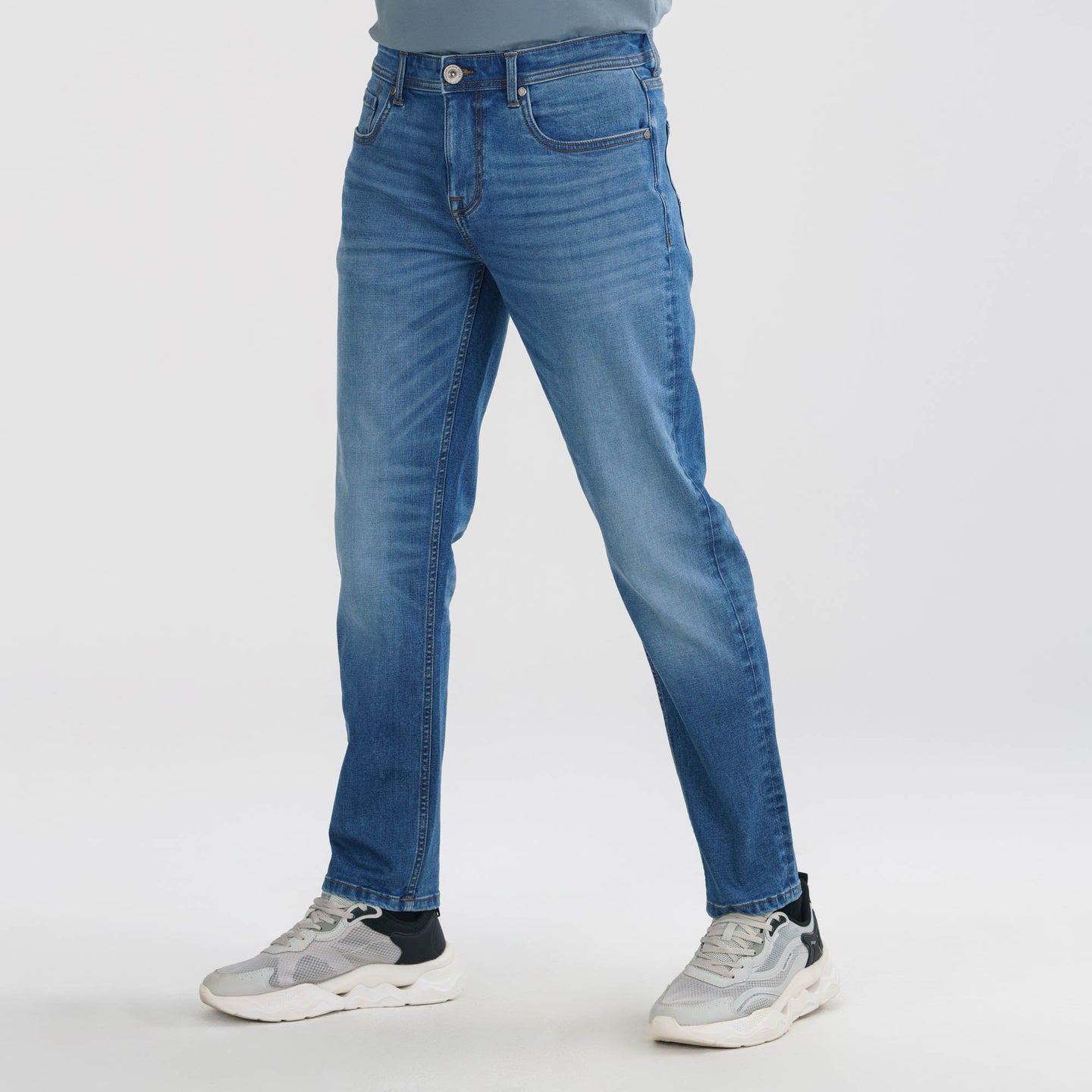 Mens Blue Denim Pant