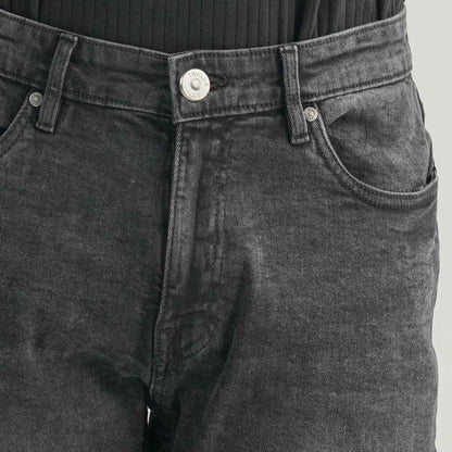 Mens Grey Denim Pant