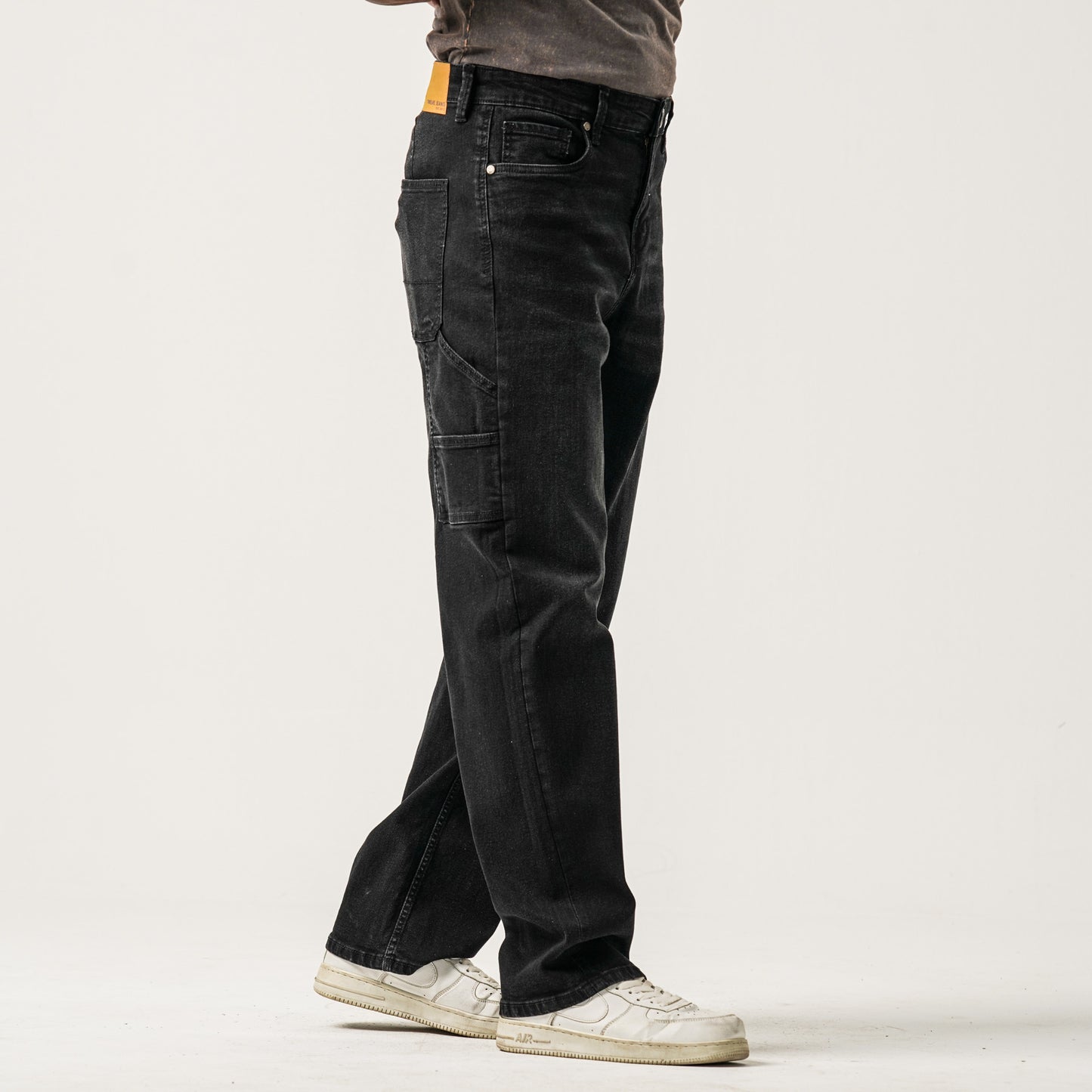 Mens Black Denim