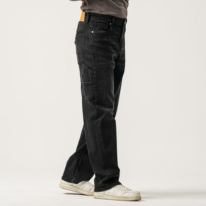 Mens Black Denim