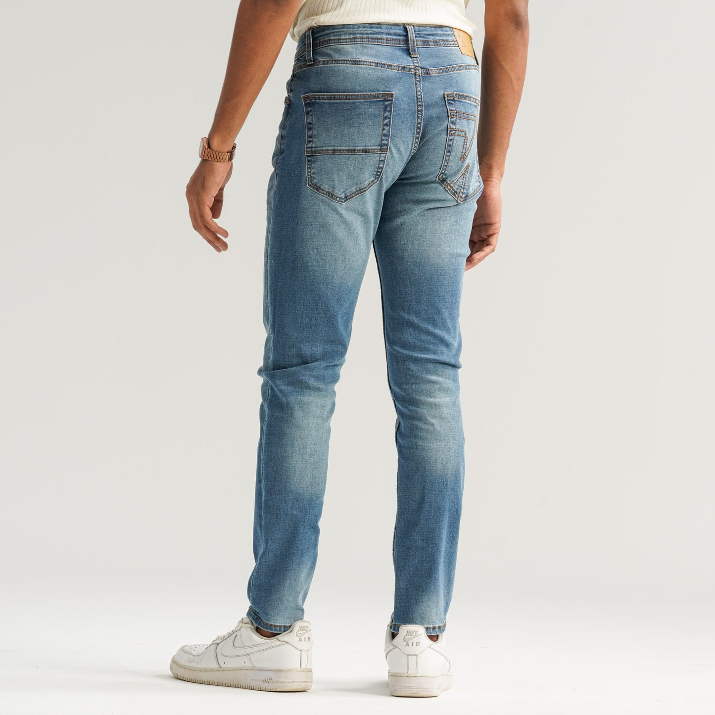 Mens Blue Denim Pant