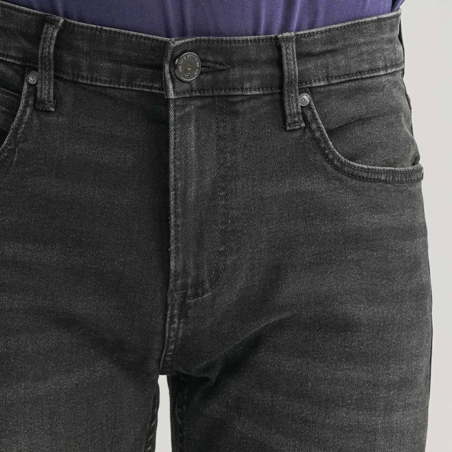 Mens Black Denim Pant