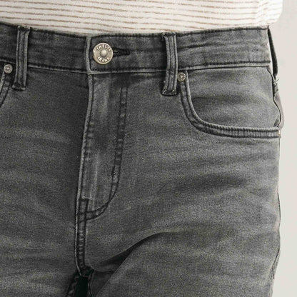 Mens Grey Denim Pant