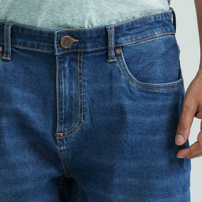 Men’s Blue Stretch Denim Pant