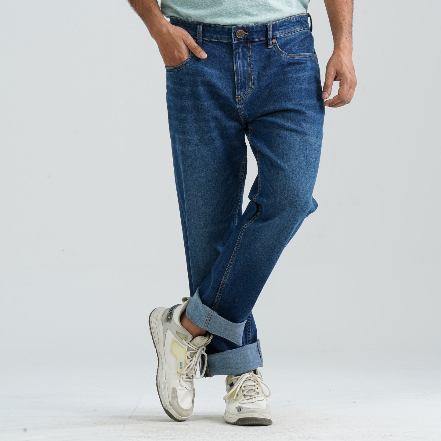 Men’s Blue Stretch Denim Pant