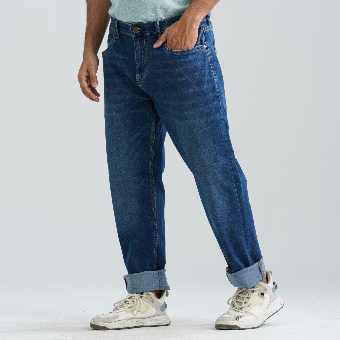 Men’s Blue Stretch Denim Pant