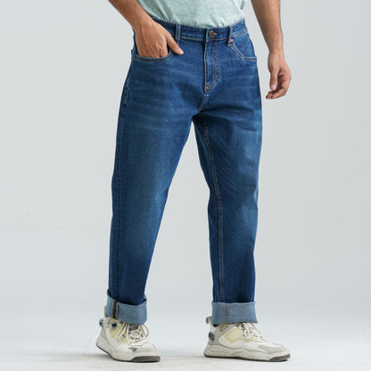 Men’s Blue Stretch Denim Pant