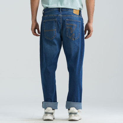 Men’s Blue Stretch Denim Pant