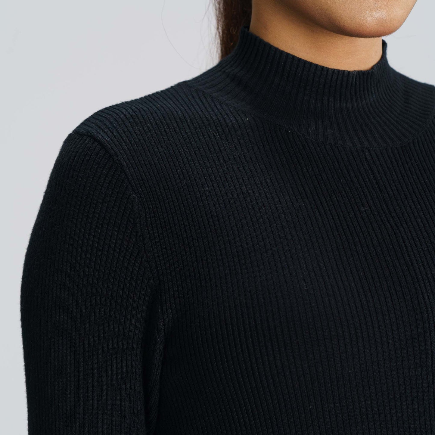 Womens Black Sweater Dress