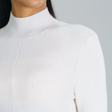 Load image into Gallery viewer, Women&#39;s White Sweater Dress
