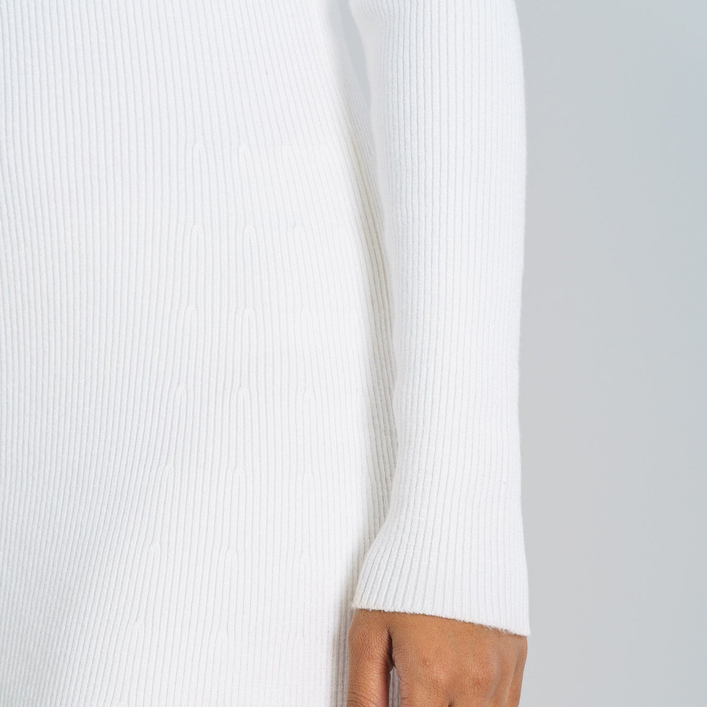 Womens White Sweater Dress