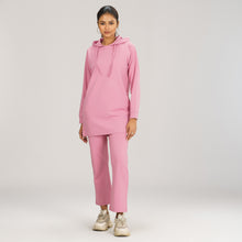 Load image into Gallery viewer, Womens Pink Hoodie Joggers Set
