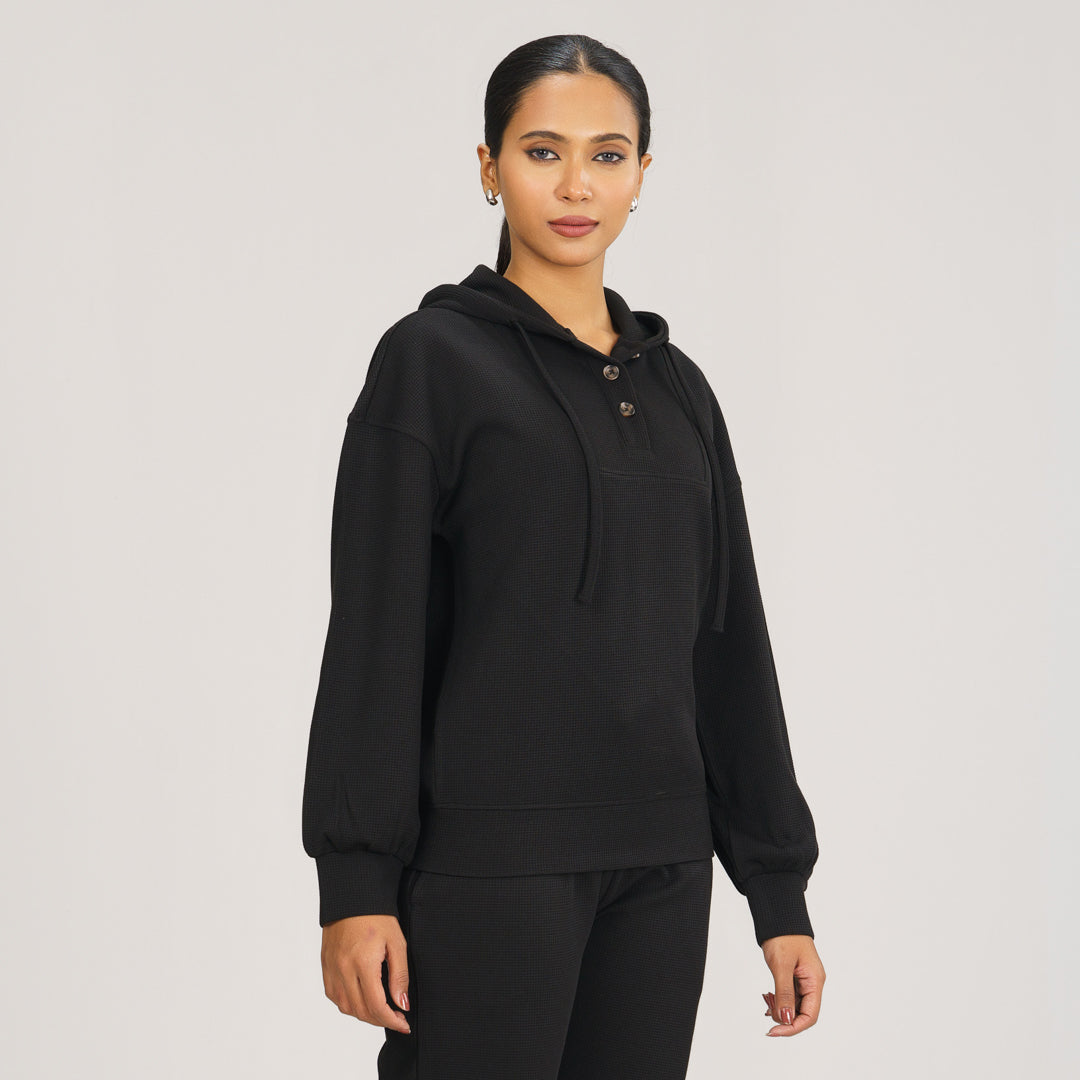 Womens Black Hoodie