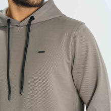 Load image into Gallery viewer, Men&#39;s Grey Jacquard Hoodie
