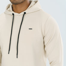 Load image into Gallery viewer, Men&#39;s Beige Jacquard Hoodie
