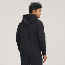 Load image into Gallery viewer, Mens Black Jacquard Hoodie
