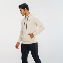 Load image into Gallery viewer, Men&#39;s Beige Jacquard Hoodie
