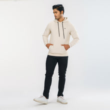 Load image into Gallery viewer, Men&#39;s Beige Jacquard Hoodie
