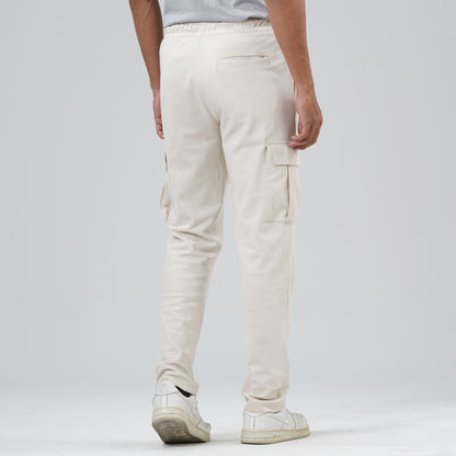 Mens Beige Joggers