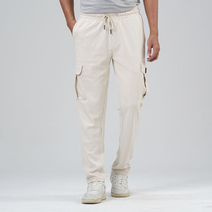 Mens Beige Joggers