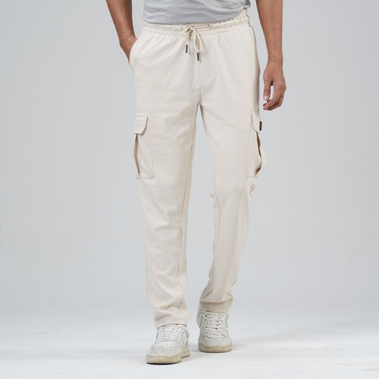 Mens Beige Joggers