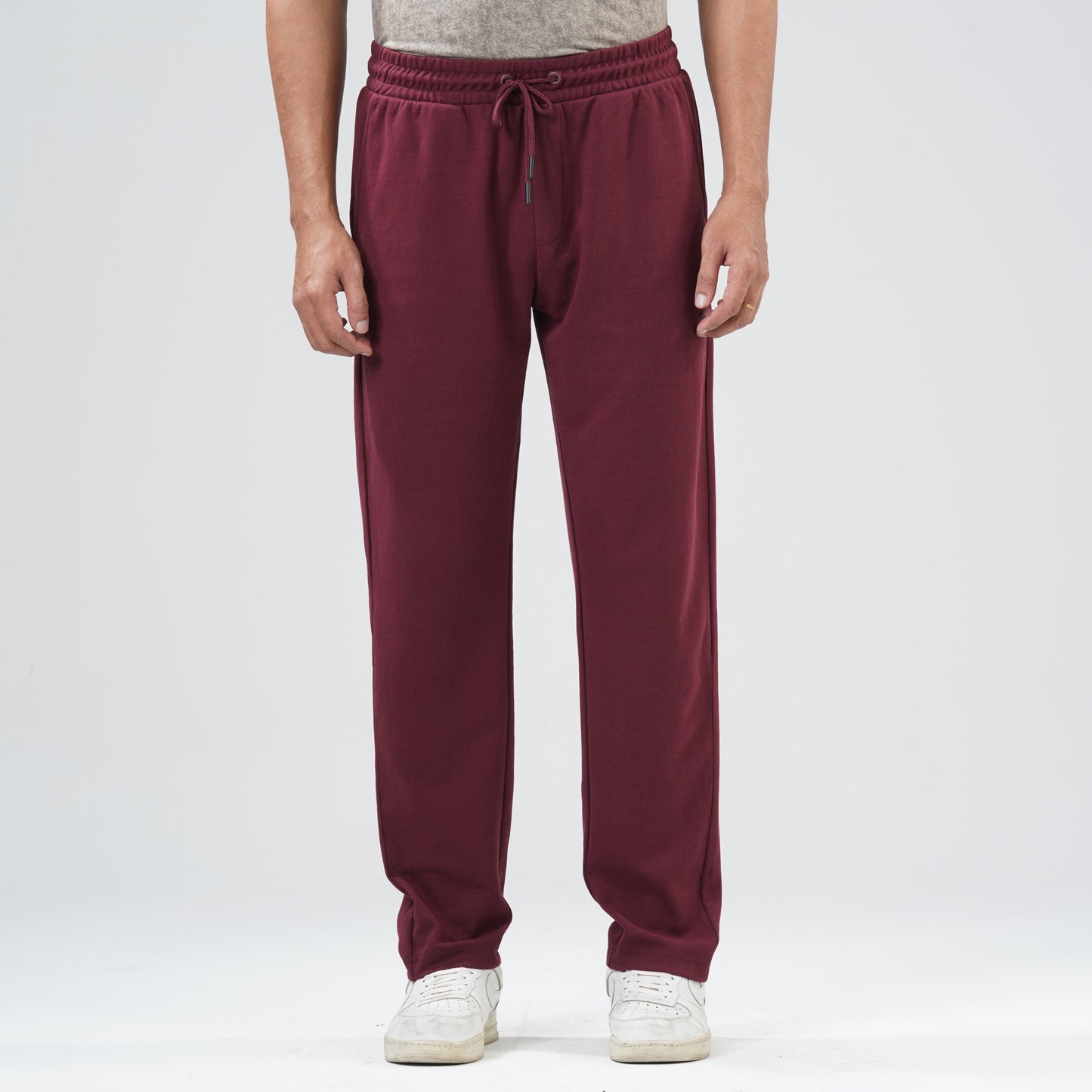 Mens Maroon Joggers