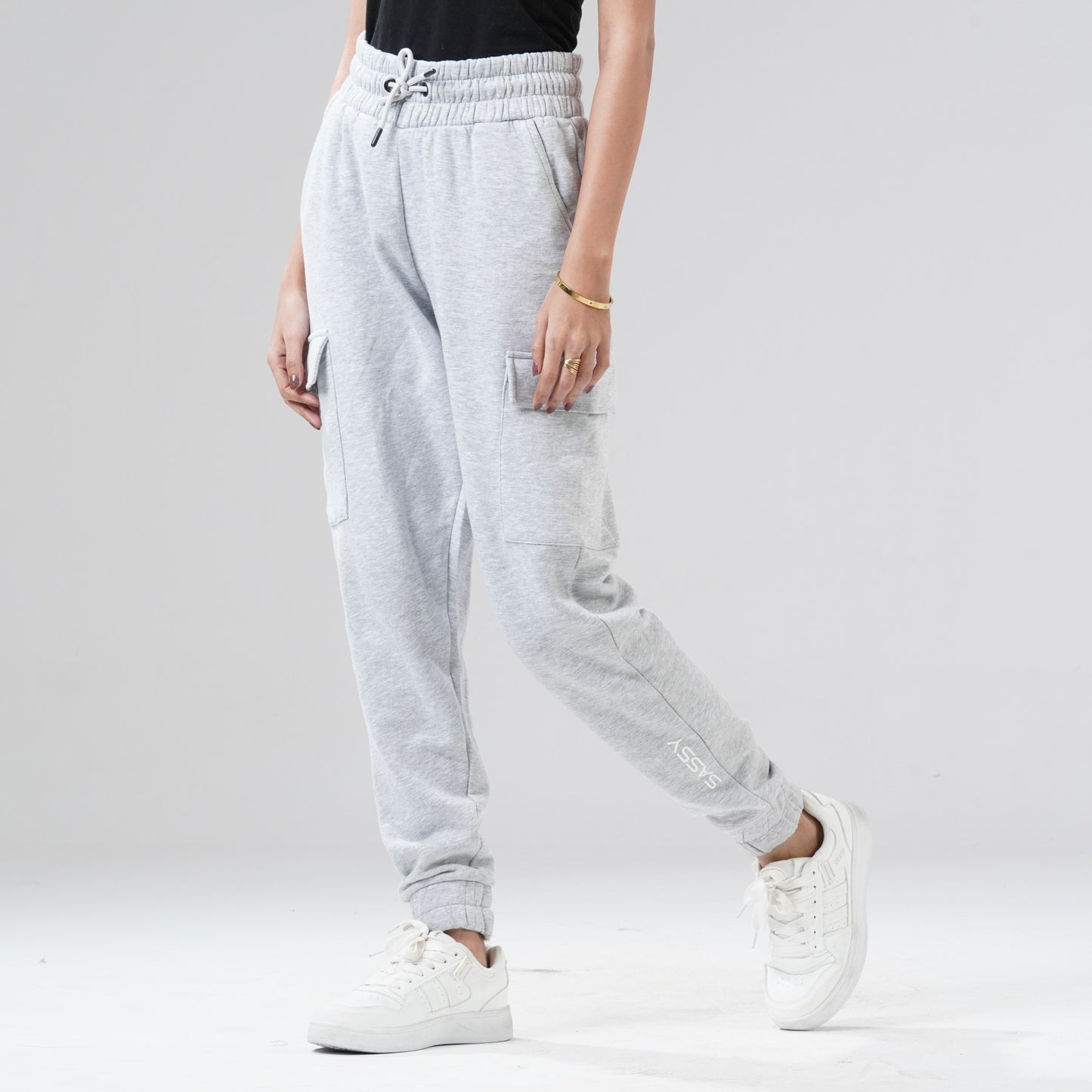 Womens Grey Joggers