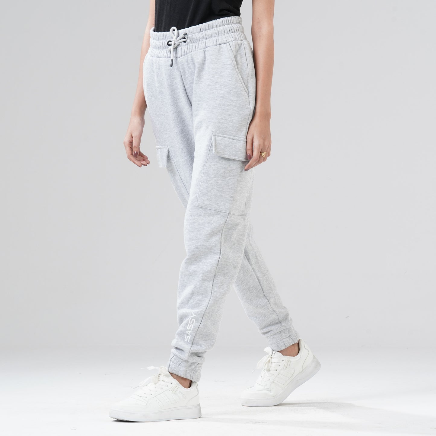 Womens Grey Joggers