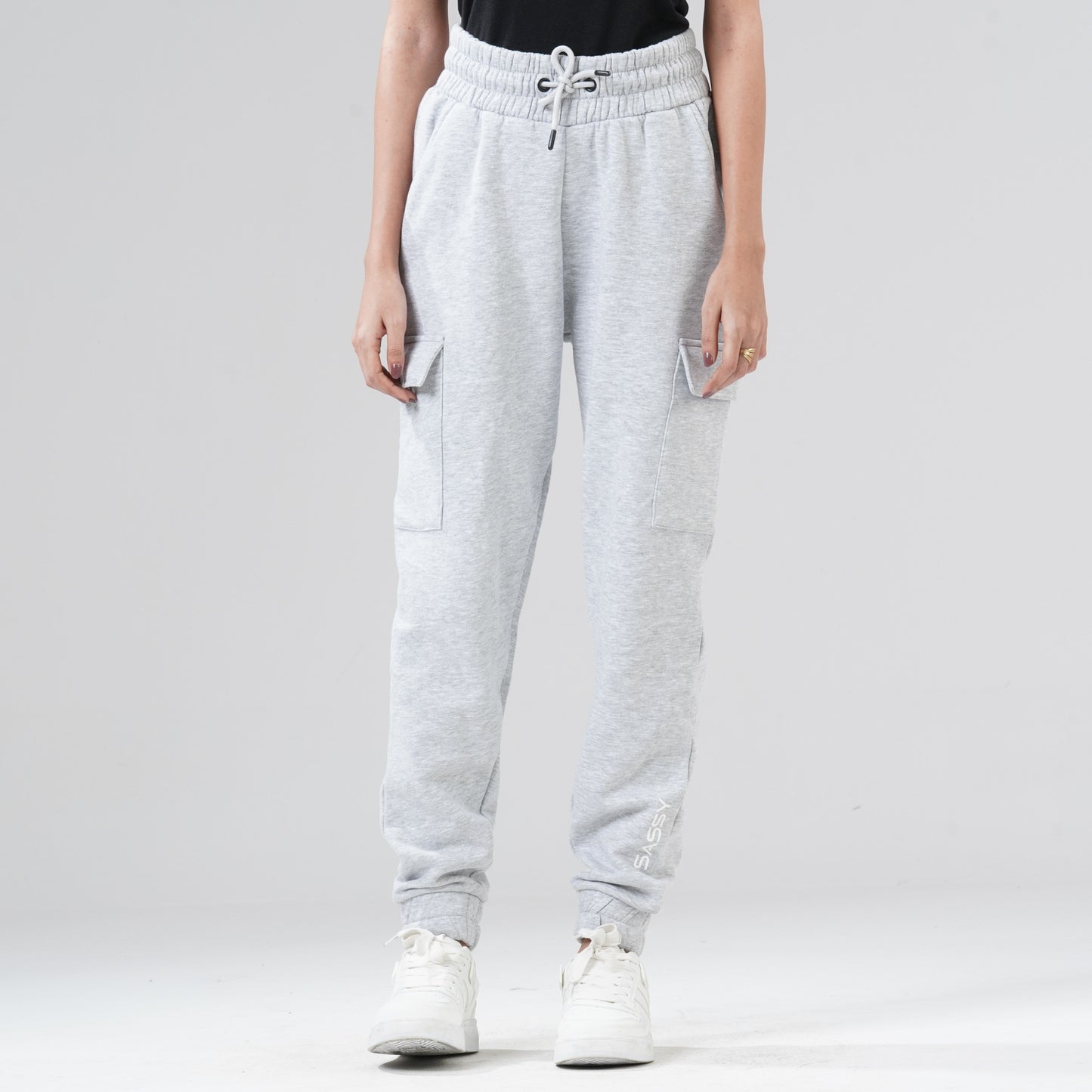 Womens Grey Joggers