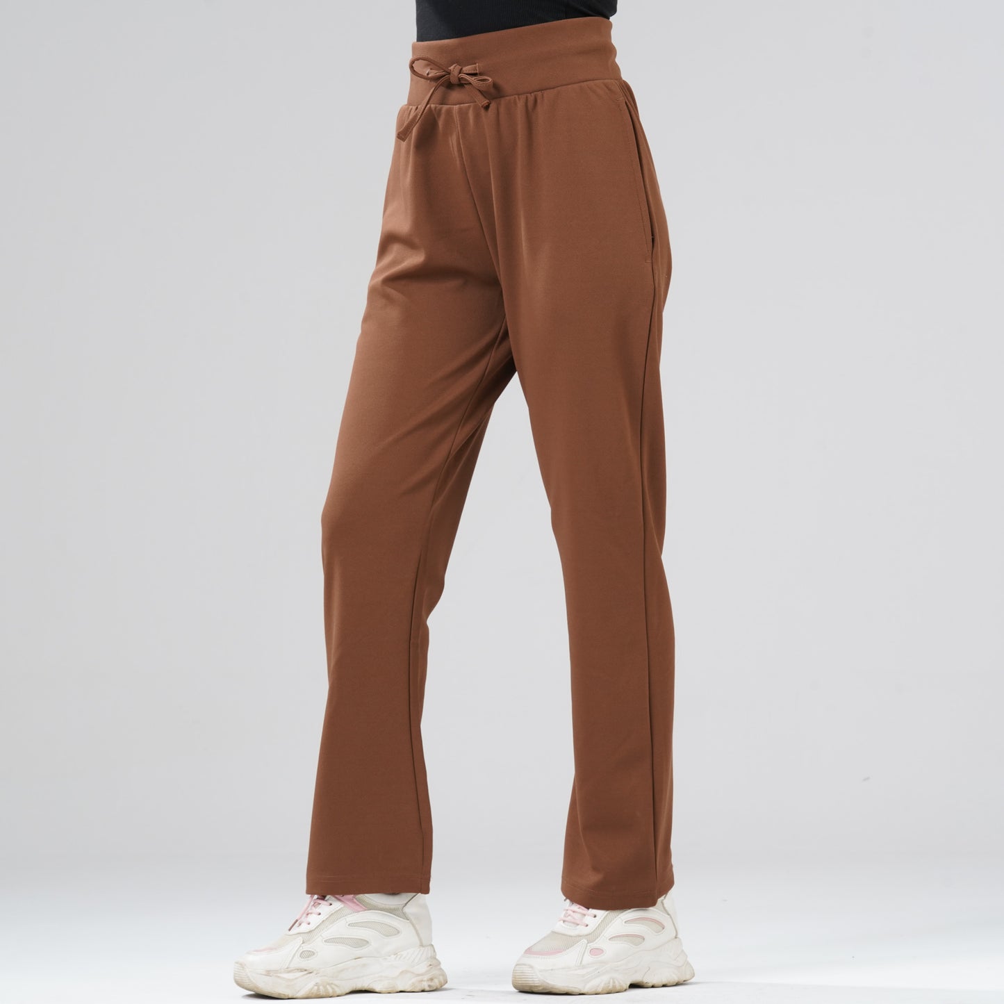 Womens Brown Joggers