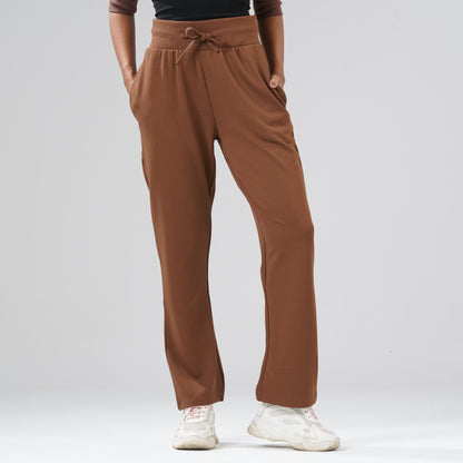 Womens Brown Joggers