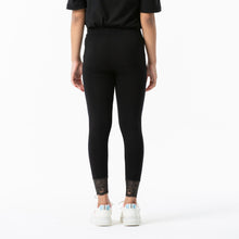 Load image into Gallery viewer, Girls Black Slim-Fit Leggings
