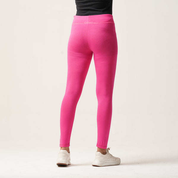 LADIES LEGGINGS-PINK